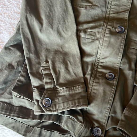 Lucky brand green denim jacket - Picture 3 of 8